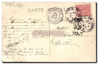 La Fille du Passeur — Adam — LL. — Musée du Luxembourg — n° 138 — Rewers