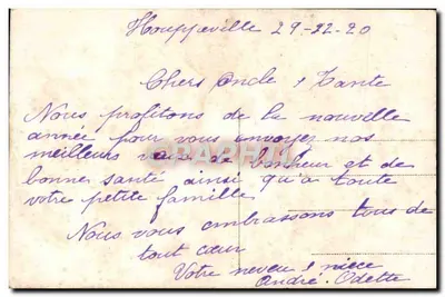 Zimowy krajobraz — dekor z wierzby i kwiatu — wydawca Furie — Rewers