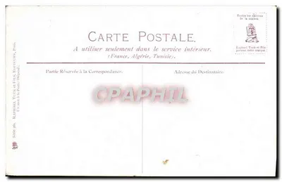 Widok Wenecji — łódki i dachy — wydawnictwo Raphael Tuck & Sons, Paryż, seria 36a — Rewers