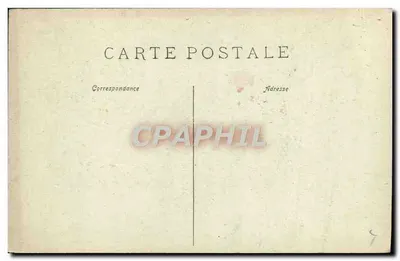 Un Bonjour — illustrazione di casa e fiori — senza editore né numero visibile — Verso