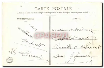 Najlepsze życzenia — Wydawnictwa Zjednoczone, Nancy — Rewers