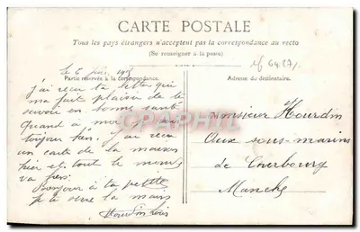 Franse en Britse matrozen bij de Dardanelles — patriottisch tekst — uitgever niet geïdentificeerd — Achterkant