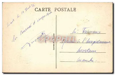 Monte-São-Mihiel — A Sala dos Cavaleiros (século XII) — Lafromont-N. França, n°125 — Verso