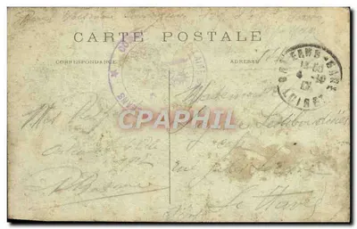 Orléans — La Statue de Jeanne d'Arc, par Foyatier et la Rue de la République — éditée par Foyatier — Verso