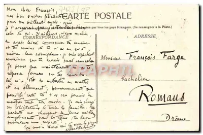 Dauphiné — Le Vercors — Trasa Wielkich Przejśc — wydawca nieznany, numer serii nie widoczny — Rewers