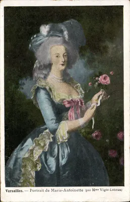 Versailles — Portrait de Marie-Antoinette (par Mme Vigée-Lebrun)