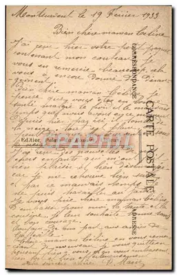 O Carmel e Rue de Livarot — Lisieux — Verso