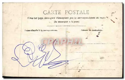 Soldats et canon — Gloire au '75' — Souvenir de la Journée du 7 février 1913 — Rewers