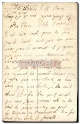 Jovem mulher em traje de tênis — Surari 1927-1930 — Verso