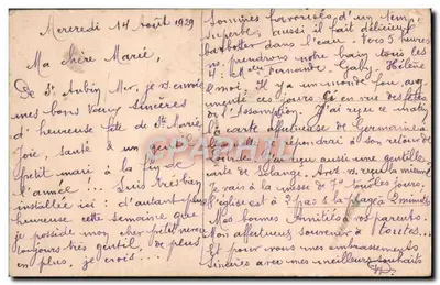 Róże — czarno-biała kartka pocztowa fioletowa — PC PARIS 2515 — Rewers