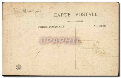 Environs de GRENOBLE — Cascade de Sassenage — Éditeur G. L. Delhaye & Cie, Grenoble — Verso