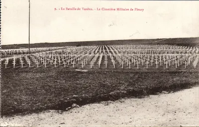 Cemitério Militar de Fleury — Verdun — Editor não identificado, n° de série 9