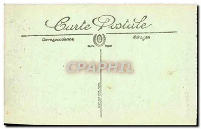 As Ruínas da Grande Guerra — Verdun — Capela do Colégio e Ruínas da Rue de la Gare — Viseé Paris n° 503 — Verso