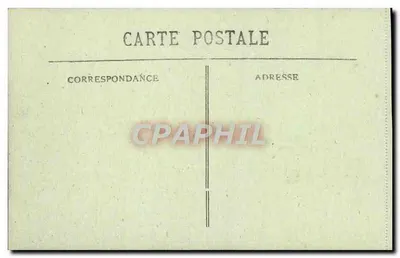 Fort Douaumont — aktualny stan 1919 — wydawca L. D., Paryż — Rewers