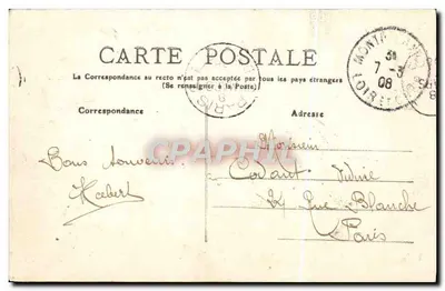 Château de Chenonceaux — Indre-et-Loire — 104 — éditeur M.T. I.L. — Rewers