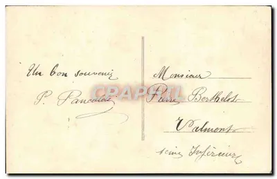 Porte-Bonheur — wydawca La Favorite, nr 1252 — Rewers