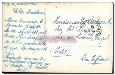 Bouquet de roses et houx — Éditeur E.M. n° 648 — Rewers