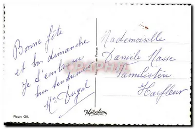 Bukiet róż — Dzień urodzin — Flours GIL — Rewers