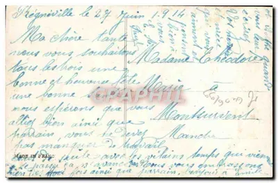 Bouquet di rose — composizione floreale — Misanga n°13 — Verso
