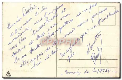 Roses — Aniversário — Impressora de Paris, n° 17150 — Verso