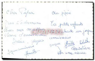 Bukiet róż — Wesołych Urodzin — G. Smieli — Rewers