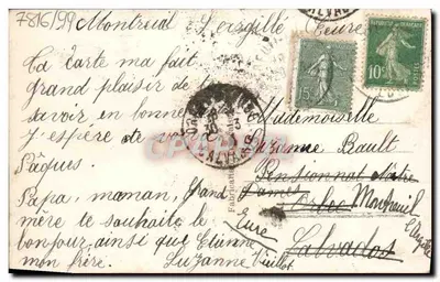 Roses — paisagem com ponte e casa — Paris 807 — Verso