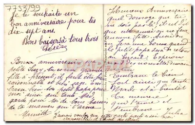 Rosas — ilustração colorida — DEDÉ 1370 — Verso
