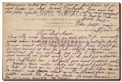 Je vous les envoie de bon coeur — młoda kobieta wśród róż — CIRC — Rewers