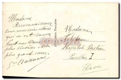 Róże — gatunek 'Rex' — wydanie francuskie — Rewers