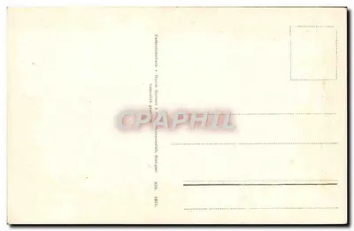 Antieke ansichtkaart Fantasie Bloemen — Achterkant