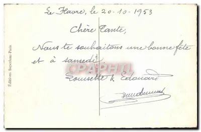 Bukiet róż — Szczęśliwego dnia — Wydawnictwo Supercluxe-Paris — Rewers