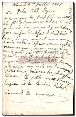 Rosas — Aniversário — REX 1682 — Verso