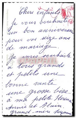 Bouquet de fleurs — Anniversaire — Kompozycja kwiatowa STELLA — Rewers