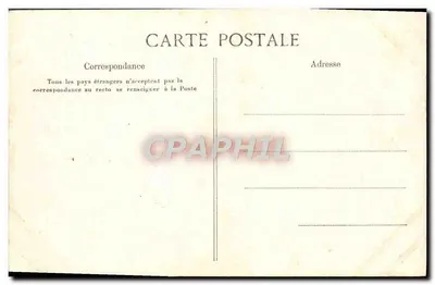 Bonne Année — dekor kwiatowy — Rewers