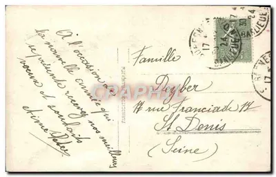Kwiaty i krajobraz — Dobre Nowe Zdrowie — Paris 808 — Rewers