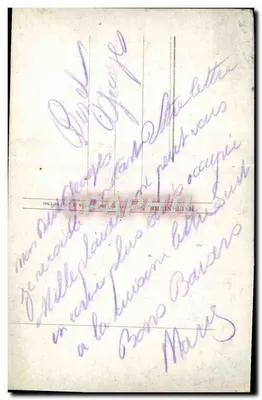 Bukiet mysińców — Dekoracyjny kwiatowy naczynie — Wydawca Ados, n°84 — Rewers