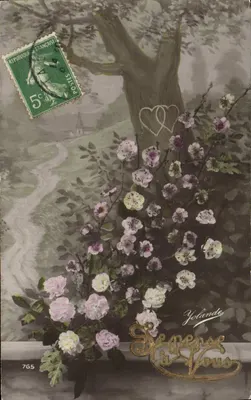 Flores de cerejeira — carta de boas-vindas — editor desconhecido, n° 765