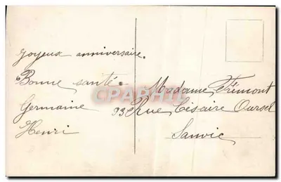 Arranjo de flores — orquídeas, margaridas e jasmins — editor Sirius, n° 356 — Verso