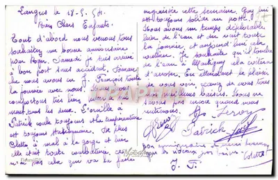 Arranjo de orquídeas — Aniversário — Editor não identificado, número de série não visível — Verso