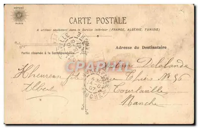 Arranjo de rosas e flores — editor HP Paris — número de série não visível — Verso
