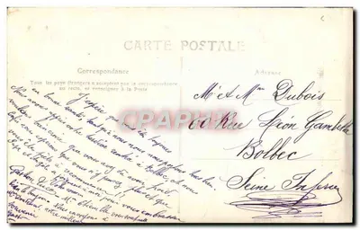 Fleurs de cyclamens — Souvenir d'Amitié — éditeur anonyme, n° 560 — Verso
