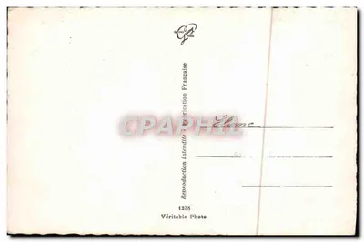 Wąwozowa dolina z kwiatami — Francuska reprodukcja — Wydawca Gay Paris, nr 1258 — Rewers