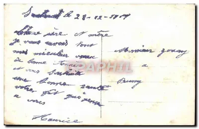 Bom Ano — decoração de rosas — E.K. 224 — Verso