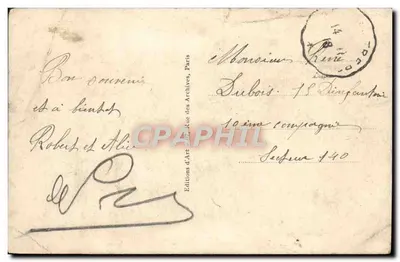 Rosas e paisagem — Editor Mug, n° 963 — Verso