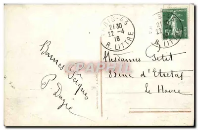 Lily of the Valley — Porte Bonheur 3097 — ILM — Verso