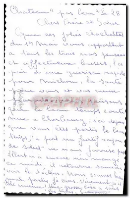 Muguet — Porte Bonheur — editor desconhecido, número de série não visível — Verso