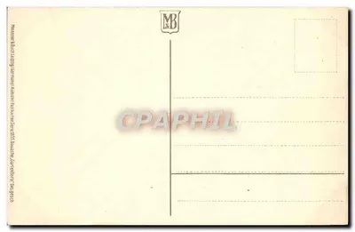 Carnição — flor rosa e botões — editor Massner & Buch, série 1835 — Verso