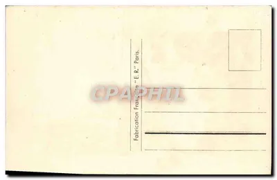 Arranjo de pêssegos — editor E.R. Paris — Verso