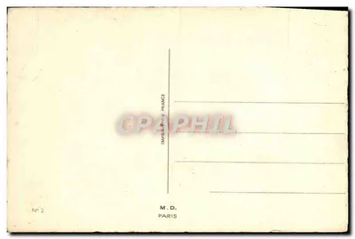 Casal amoroso — Minha suave lembrança — M.D. Paris, n°2 — Verso