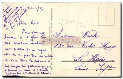 Kwitki myśliwki — Szczęśliwego dnia! — Graphaphil, nr 6407/02 — Rewers